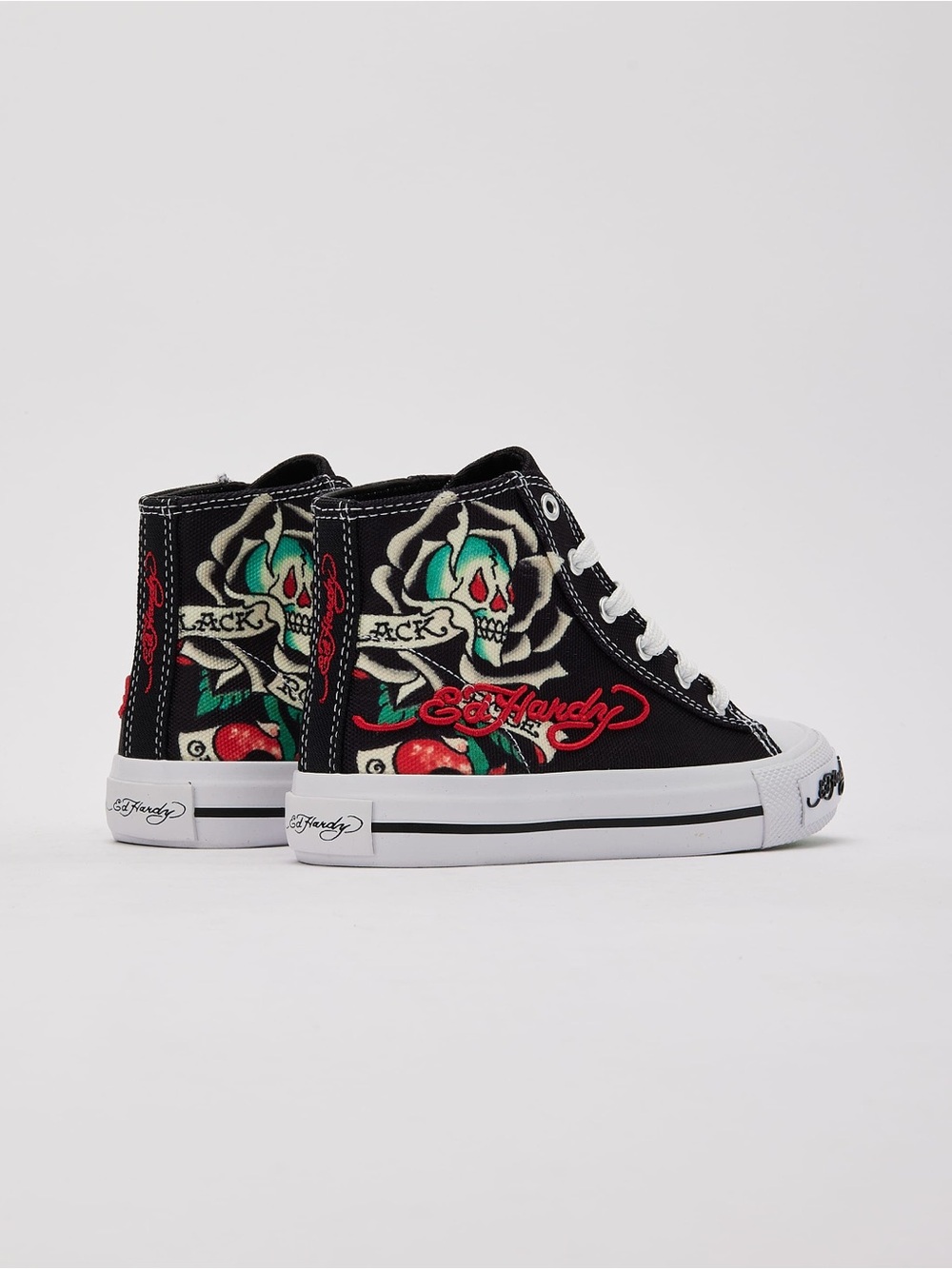 Toddler Ed Hardy Tattoo High-Top Sneakers